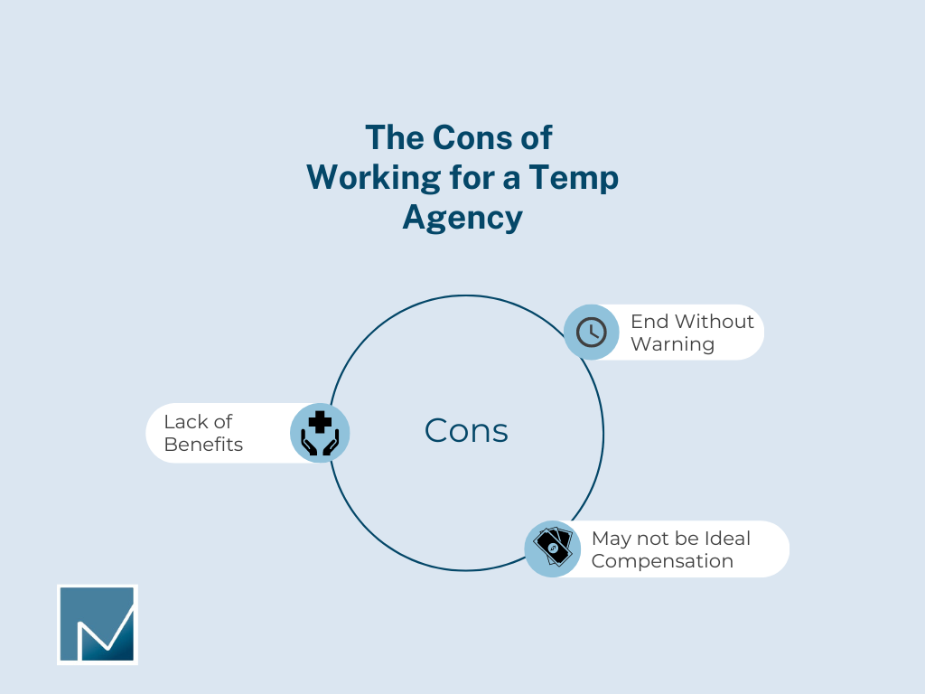 The cons of working for a temp agency 