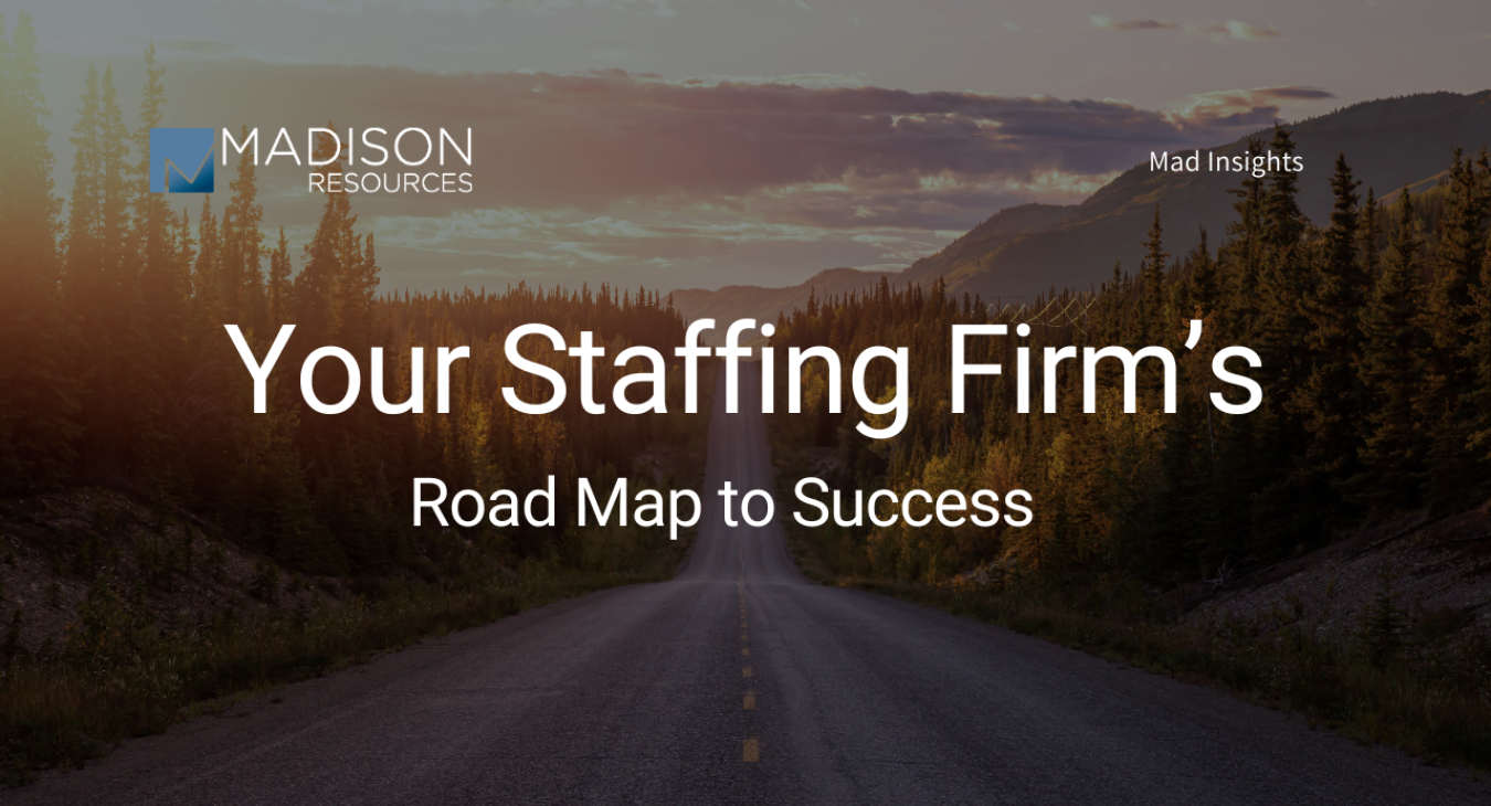 A dynamic collage showcasing key elements of starting a staffing company, including market research, team building, home office setup, financial planning, and technology tools for staffing success.
