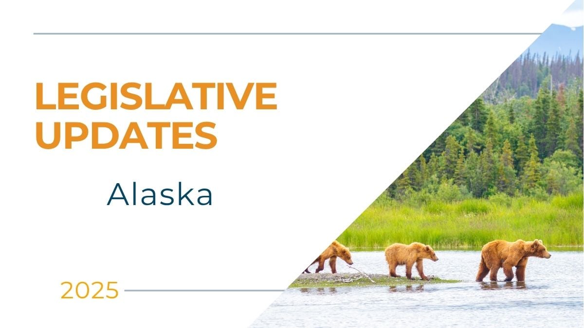 Bears walking along a river in Alaska representing 2025 employment law updates impacting staffing firms, payroll compliance, and workforce regulations.