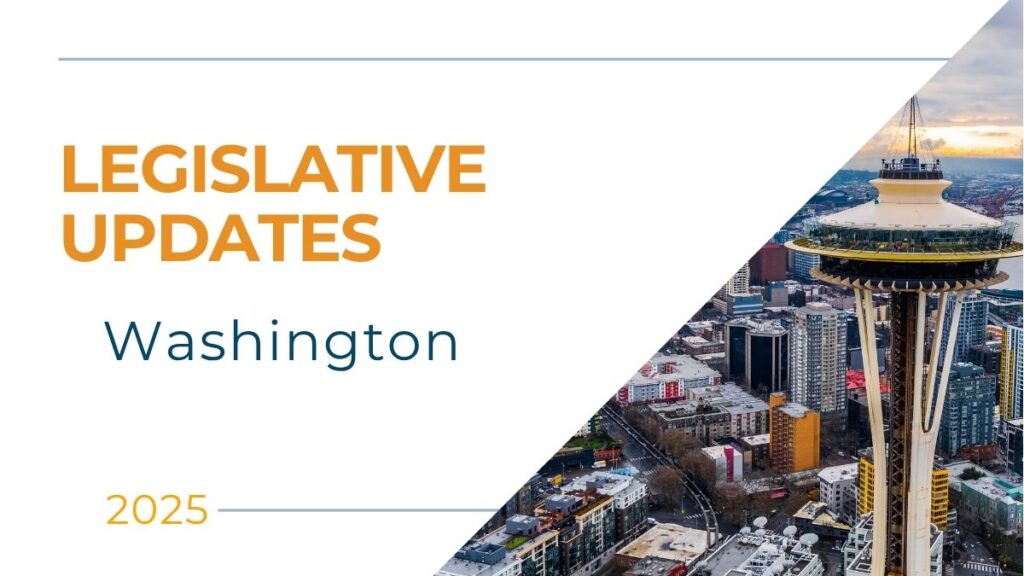 Seattle skyline with Space Needle representing 2025 employment law updates impacting payroll, compliance, and staffing firms.