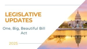 U.S. Capitol building representing the 2025 One Big Beautiful Bill Act legislative update and its impact on tax policy, payroll, and compliance for businesses.
