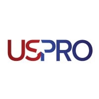 USPRO logo in red, white, and blue with the letters S and P forming a star in the center.