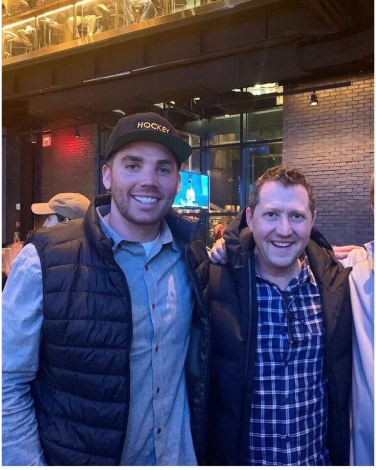 Staffing clients at Boston Bruins game.