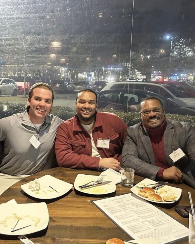 Staffing clients at Networking event.