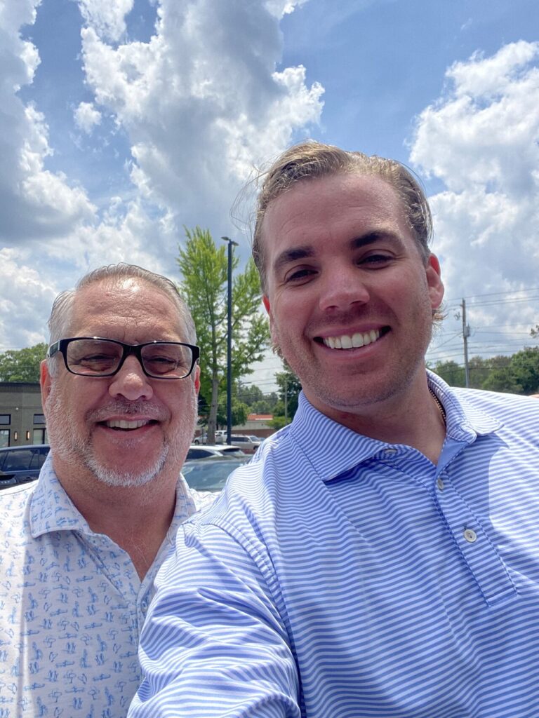 Staffing clients becoming friends.