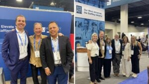 Madison Resources staffing world 2026 recap - Madison Resources - Madison Resources Madison Resources team at Staffing World 2026 in Denver, including a group photo with American Staffing Association representatives.